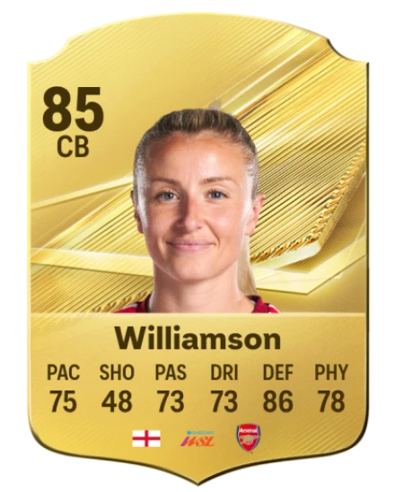 Williamson 85 Common CB FC 26 card