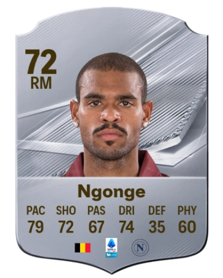 Ngonge 72 Silver RM FC 27 card