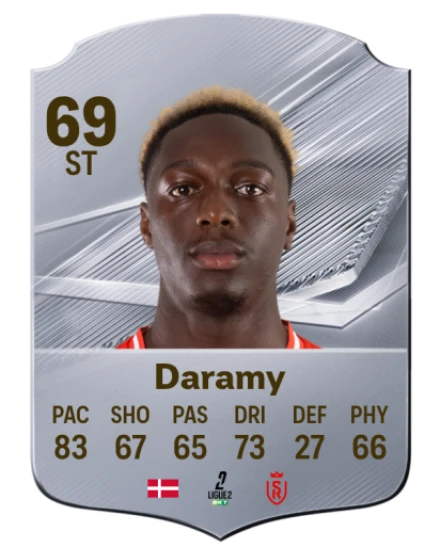 Daramy 69 Common ST FC 26 card