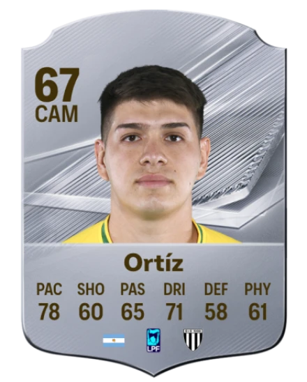 Ortíz 67 Common CAM FC 26 card