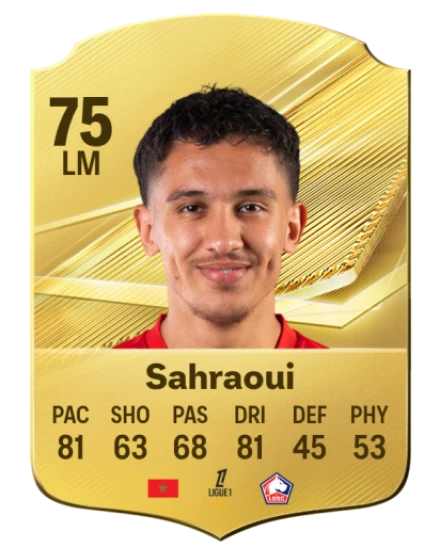 Sahraoui 75 Common LM FC 26 card