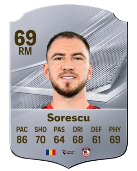 Sorescu 69 Common RM FC 26 card