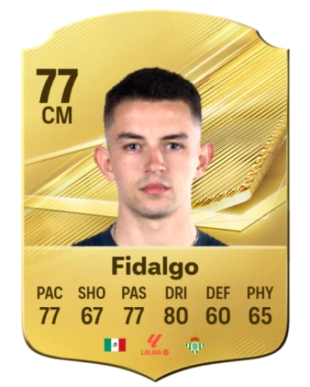 Fidalgo 77 Gold CM FC 27 card
