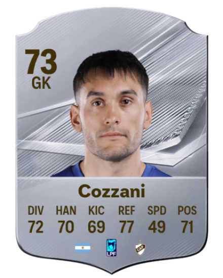 Cozzani 73 Silver GK FC 27 card