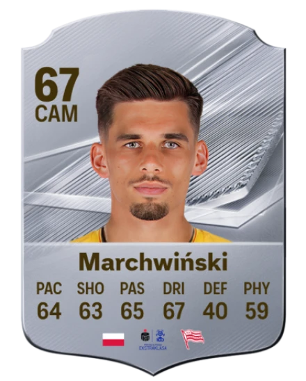 Marchwiński 67 Silver CAM FC 27 card