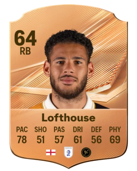 Lofthouse 64 Common RB FC 26 card