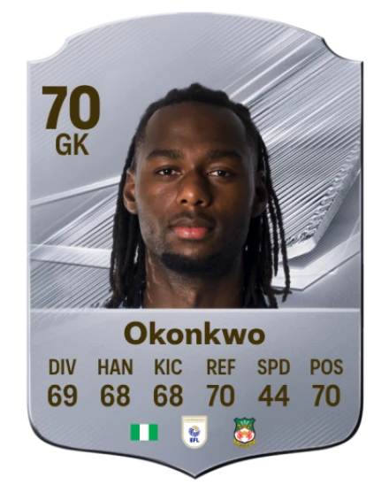 Okonkwo 70 Common GK FC 26 card