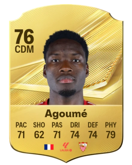 Agoumé 76 Common CDM FC 26 card