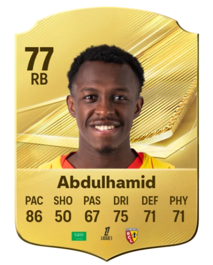 Abdulhamid 77 Common RB FC 26 card