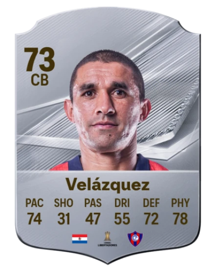 Velázquez 73 Common CB FC 26 card