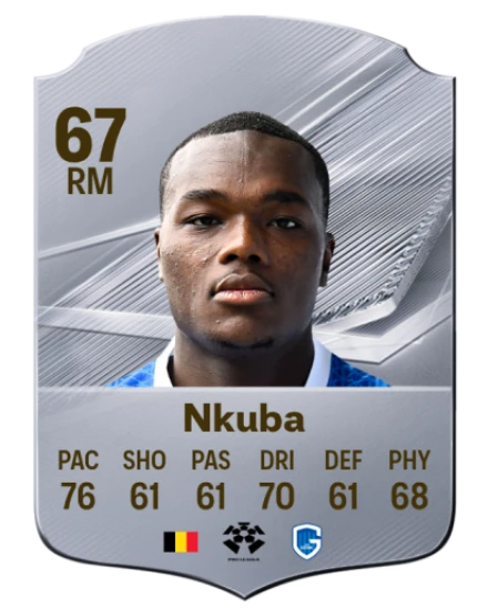 Nkuba 67 Silver RM FC 27 card