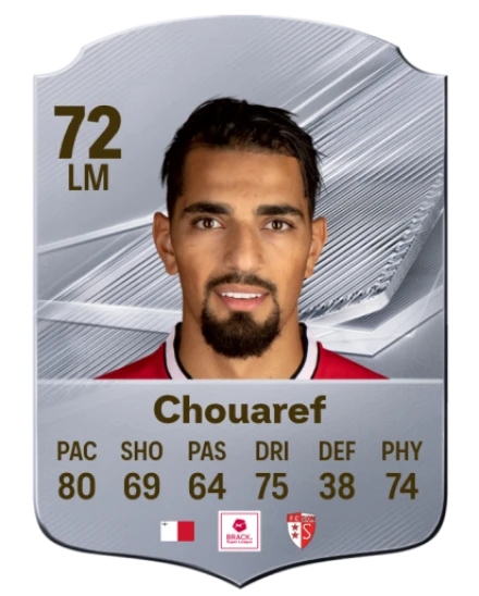 Chouaref 72 Common LM FC 26 card