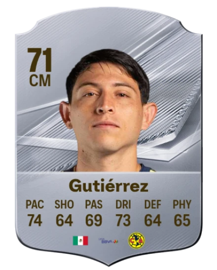 Gutiérrez 71 Common CM FC 26 card