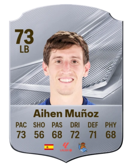 Aihen Muñoz 73 Silver LB FC 27 card