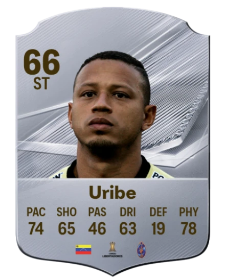Uribe 66 Silver ST FC 27 card