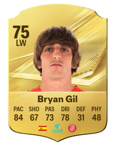 Bryan Gil 75 Common LW FC 26 card