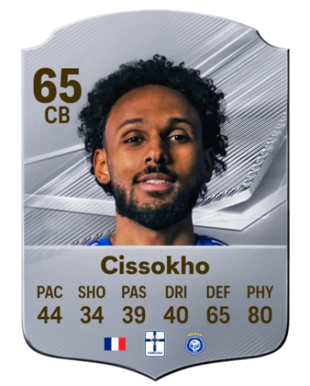 Cissokho 65 Common CB FC 26 card