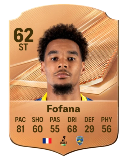 Fofana 62 Common ST FC 26 card