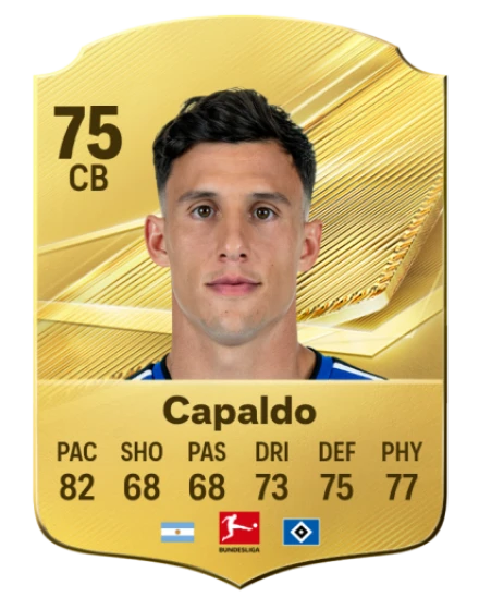 Capaldo 75 Common CB FC 26 card