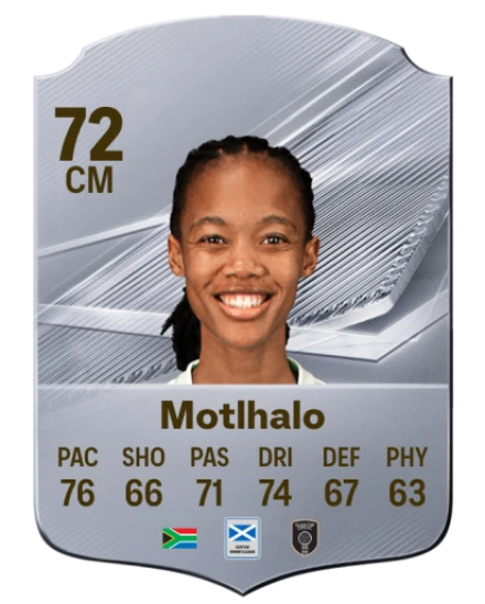 Motlhalo 72 Common CM FC 26 card