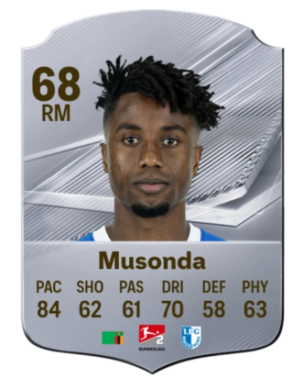Musonda 68 Common RM FC 26 card