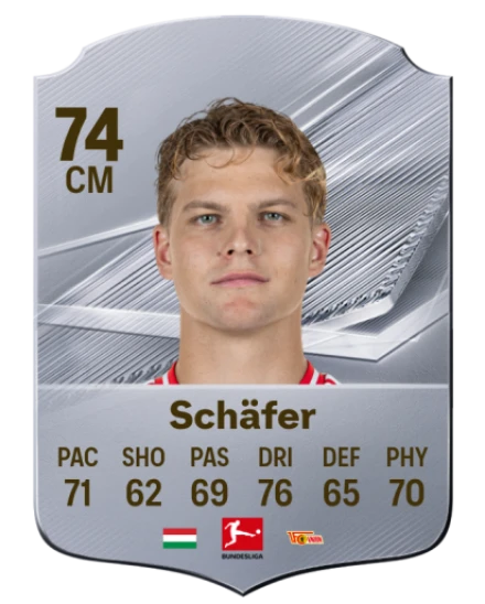 Schäfer 74 Common CM FC 26 card