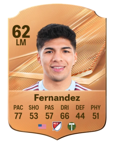 Fernandez 62 Bronze LM FC 27 card