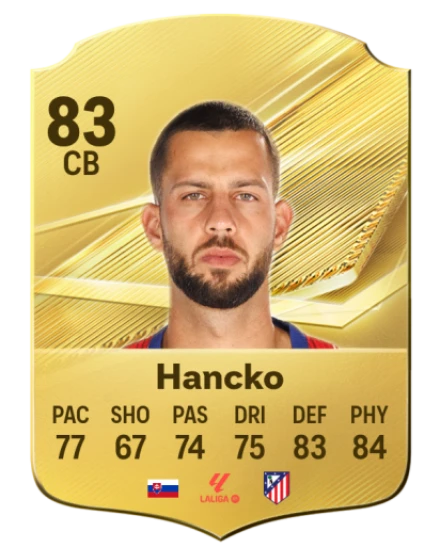 Hancko 83 Common CB FC 26 card