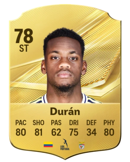 Durán 78 Common ST FC 26 card