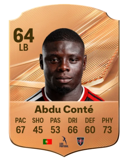 Abdu Conté 64 Bronze LB FC 27 card
