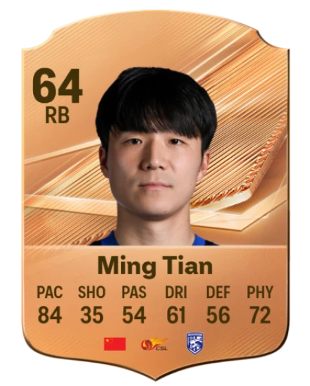 Ming Tian 64 Common RB FC 26 card