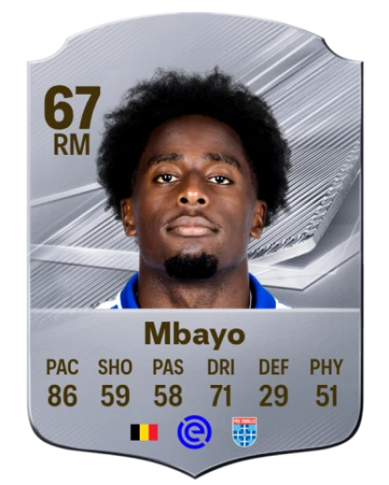 Mbayo 67 Common RM FC 26 card