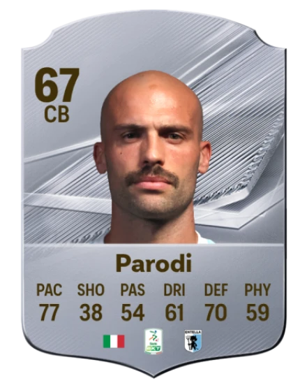 Parodi 67 Silver CB FC 27 card