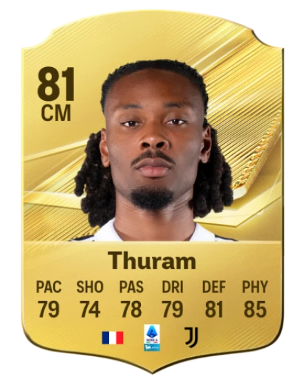 Thuram 81 Common CM FC 26 card