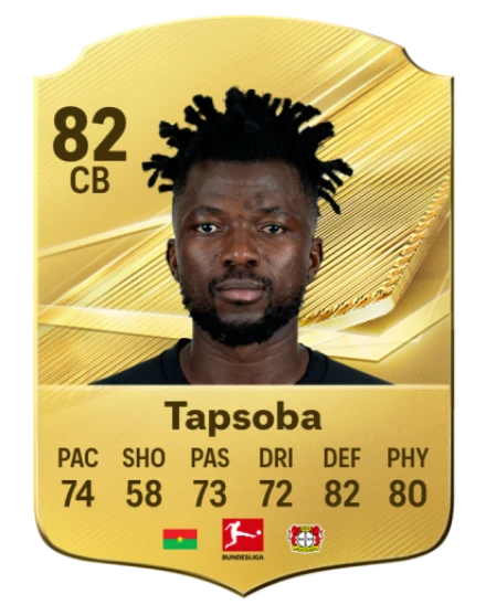 Tapsoba 82 Common CB FC 26 card