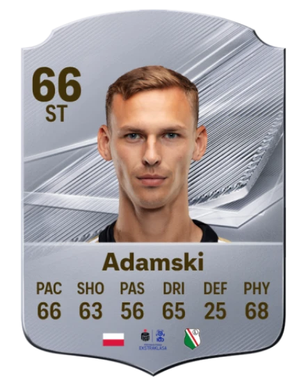 Adamski 66 Silver ST FC 27 card