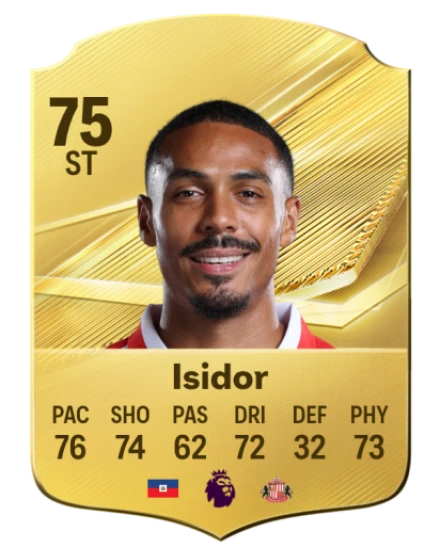 Isidor 75 Common ST FC 26 card
