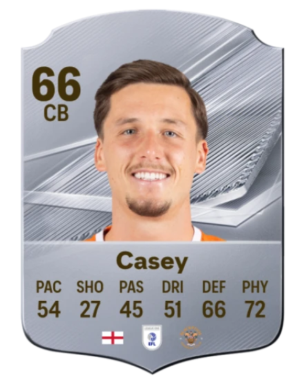 Casey 66 Common CB FC 26 card