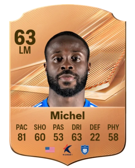 Michel 63 Bronze LM FC 27 card