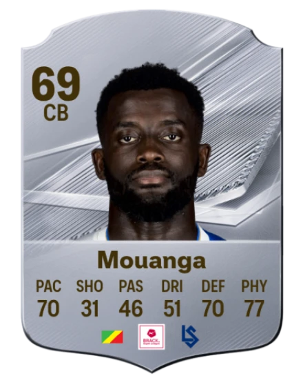 Mouanga 69 Rare CB FC 26 card