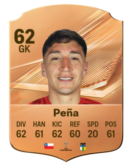 Peña 62 Common GK FC 26 card