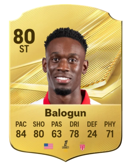 Balogun 80 Common ST FC 26 card