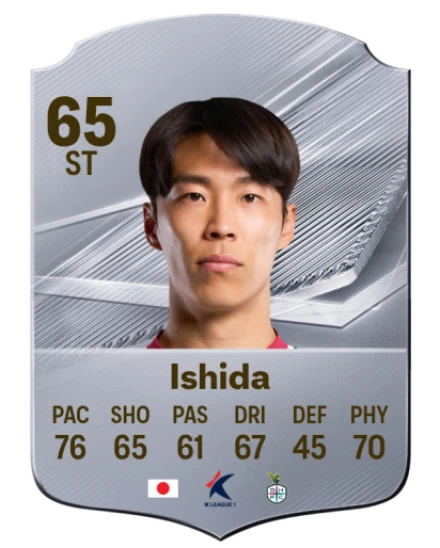 Ishida 65 Silver ST FC 27 card