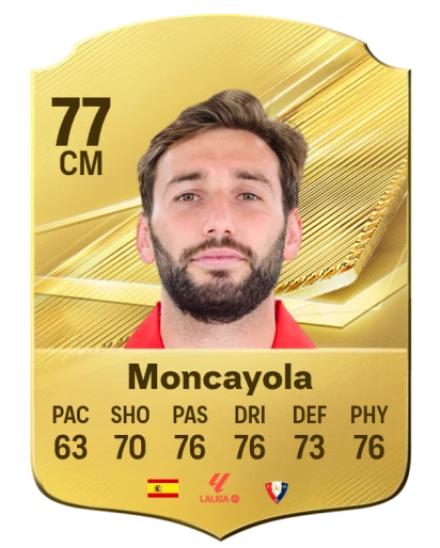 Moncayola 77 Common CM FC 26 card