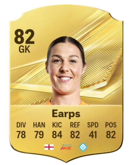 Earps 82 Common GK FC 26 card