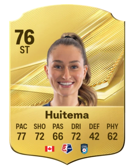 Huitema 76 Common ST FC 26 card