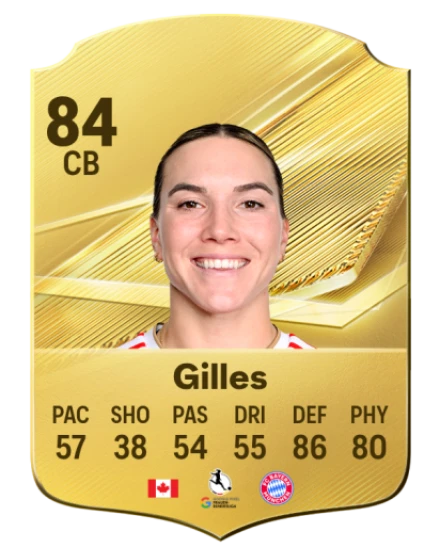 Gilles 84 Common CB FC 26 card