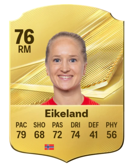 Eikeland 76 Common RM FC 26 card