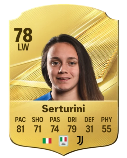 Serturini 78 Common LW FC 26 card
