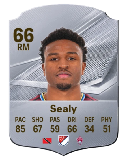 Sealy 66 Rare RM FC 26 card